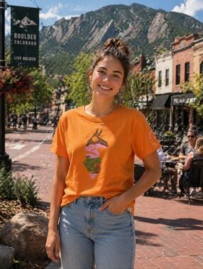 LIMITED EDITION! NWT cotopaxi City Llama Organic T-Shirt-Boulder-Tamarindo